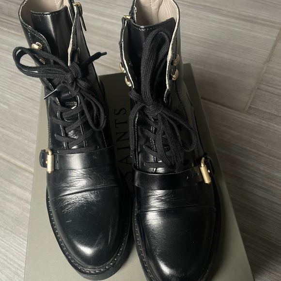 ALLSAINTS
Women's Tori Combat Boots Womens 11 - Picture 6 of 6